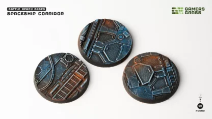 Spaceship Corridor Bases, Round 50mm (x3) – Image 2